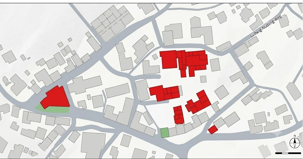 Poppenhausen Village Map